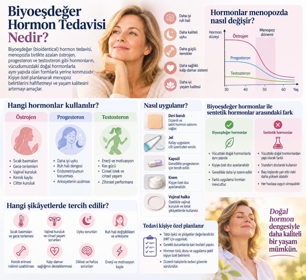 biyoeşdeğer hormon tedavisi